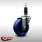 Service Caster 4'' SS Solid Poly Wheel Swivel 1-1/8'' Expanding Stem Caster SCC-SSEX20S414-SPUS-118 - alternate 2